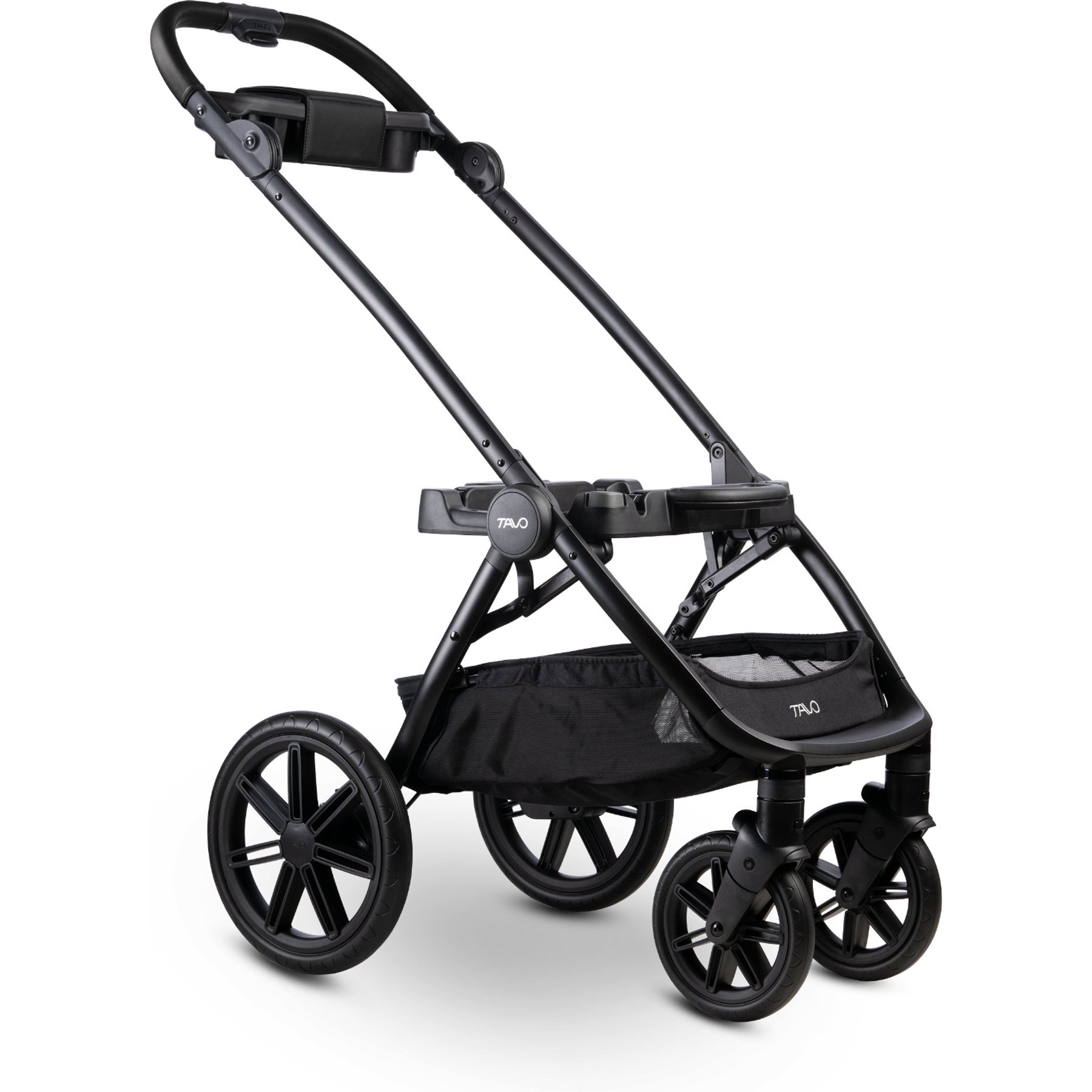 Tavo Pets Roscoe Trek Dog & Cat Stroller, Black