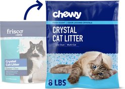Chewy Made Crystal Scented Non-Clumping Cat Litter (FORMERLY FRISCO), 8-lb bag