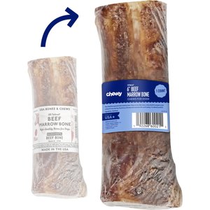 Chewy Made Roasted Marrow Bone 6" Dog Treat (FORMERLY BONES & CHEWS), 1 count