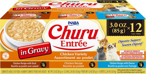Inaba Churu Entree in Gravy Chicken Variety Wet Cat Food