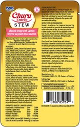 Inaba Churu Entree Stew Chicken Recipe with Salmon Wet Cat Food, 3-oz pouch, case of 6 slide 2 of 2