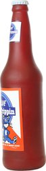 Silly Squeakers Beer Bottle Blue Cat Trippin Squeaky Dog Toy, Brown slide 2 of 5