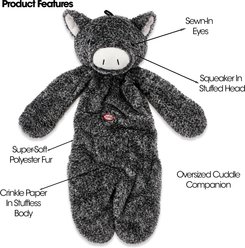 PetRageous Designs Walter Plush Hog Stuffless Body Dog Toy, 20-in slide 2 of 3
