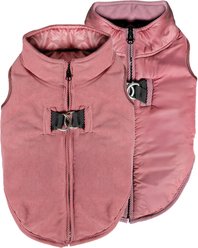 Gooby Corduroy Reversible Zip Up Vest, Wine, XX-Large slide 1 of 4