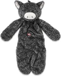 PetRageous Designs Walter Plush Hog Stuffless Body Dog Toy, 20-in