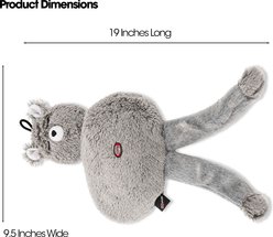 PetRageous Designs Bailey Plush Llama Stuffed Dog Toy, 19-in slide 2 of 3