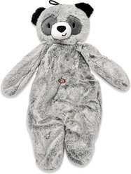 PetRageous Designs Ace Plush Raccoon Stuffless Body Dog Toy, 20-in