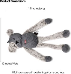 PetRageous Designs Riley Plush Puppy Elongated Limbs Dog Toy, 19-in slide 2 of 3