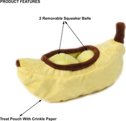 PetRageous Designs Hide-A-TreatRageous Banana Treat Dispensing Dog Toy slide 2 of 3