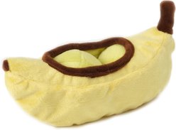 PetRageous Designs Hide-A-TreatRageous Banana Treat Dispensing Dog Toy