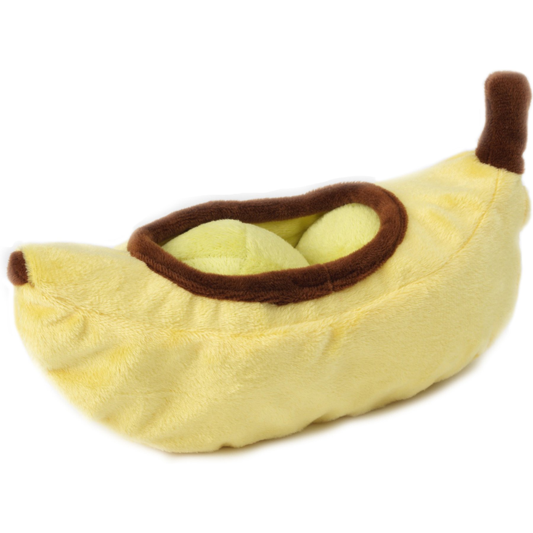 PetRageous Designs Hide-A-TreatRageous Banana Treat Dispensing Dog Toy