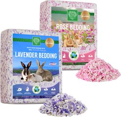 Small Pet Select Floral Lavender & Rose Small Pet Bedding, 56-l bag, 2 count
