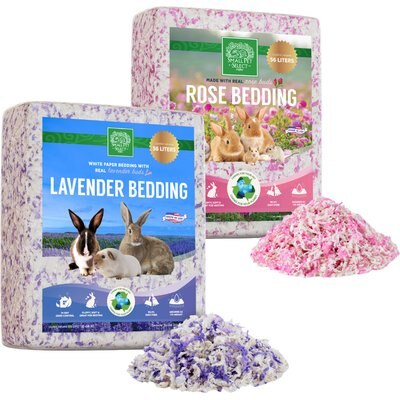Small Pet Select Small Pet Select Floral Lavender & Rose Small Pet Bedding, 56-l bag, 2 count
