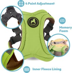 Gooby Escape Free Memory Foam Dog Harness, Purple, Small: 12.5 to 18.75-in. chest slide 2 of 6
