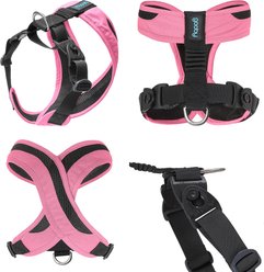 Gooby Escape Free Comfort X One Dog Harness, Flamingo Pink, Large: 19.25 to 22.75-in. chest slide 2 of 6