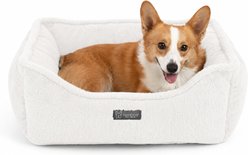Nandog Cloud Collection Dog & Cat Bed, Pearl White