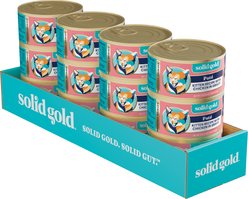 Solid Gold Flavorful Feast Kitten Recipe with Chicken Pate in Gravy Grain-Free Wet Cat Food, 3-oz can, case of 12