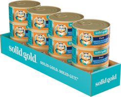 Solid Gold Flavorful Feast Indoor Recipe with Real Chicken Grain-Free Gravy Pate Wet Cat Food, 3-oz, case of 12