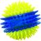 Show in main carousel: Nerf Dog Translucent TPR 3-Part Spike LED & Squeak Dog Ball Toy, Blue/Green, 3.3-in slide 1 of 9