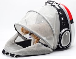 LAIRIES Themed Curved Back Expandable Cat Carrier Backpack slide 2 of 7