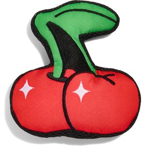 Wild One Cherry Playful Plush Cat Chasers Toy, Red