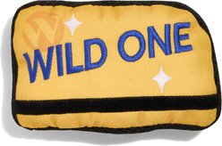 Wild One MTA Playful Plush Cat Chasers Toy, Yellow