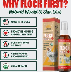 Eaton Pet & Pasture Flock First USDA Certified Organic Poultry Wound Spray, 8-fl oz bottle slide 2 of 3