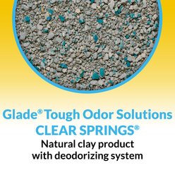 Tidy Cats Glade Clear Springs Scented Odor Control Cat Litter, 20-lb bag slide 2 of 6