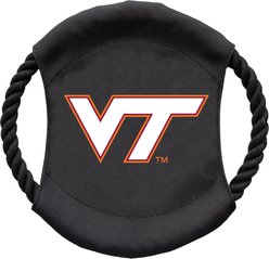 Littlearth NCAA Flying Disc Dog Toy, Virginia Tech Hokies slide 1 of 2
