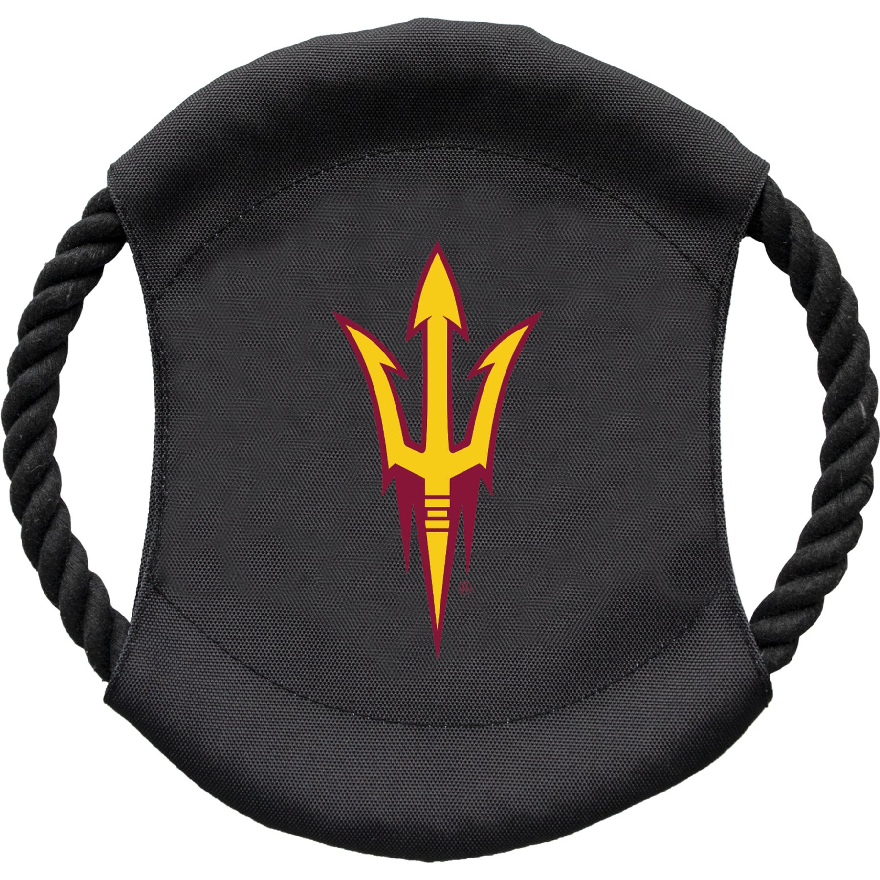 Littlearth NCAA Flying Disc Dog Toy, Arizona State Sun Devils