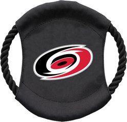 Littlearth NHL Flying Disc Dog Toy, Carolina Hurricanes