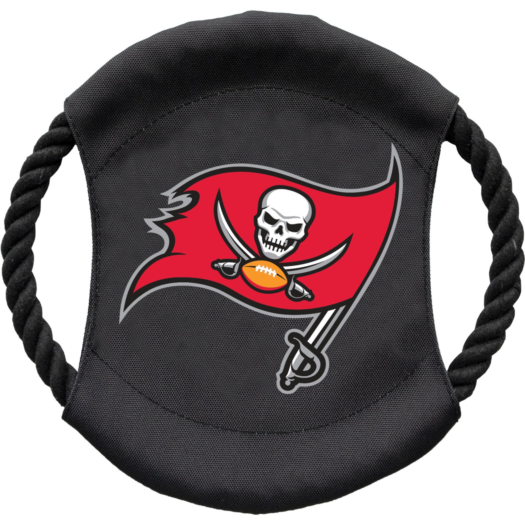 Littlearth NFL Flying Disc Dog Toy, Tampa Bay Buccaneers