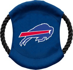 Littlearth NFL Flying Disc Dog Toy, Buffalo Bills