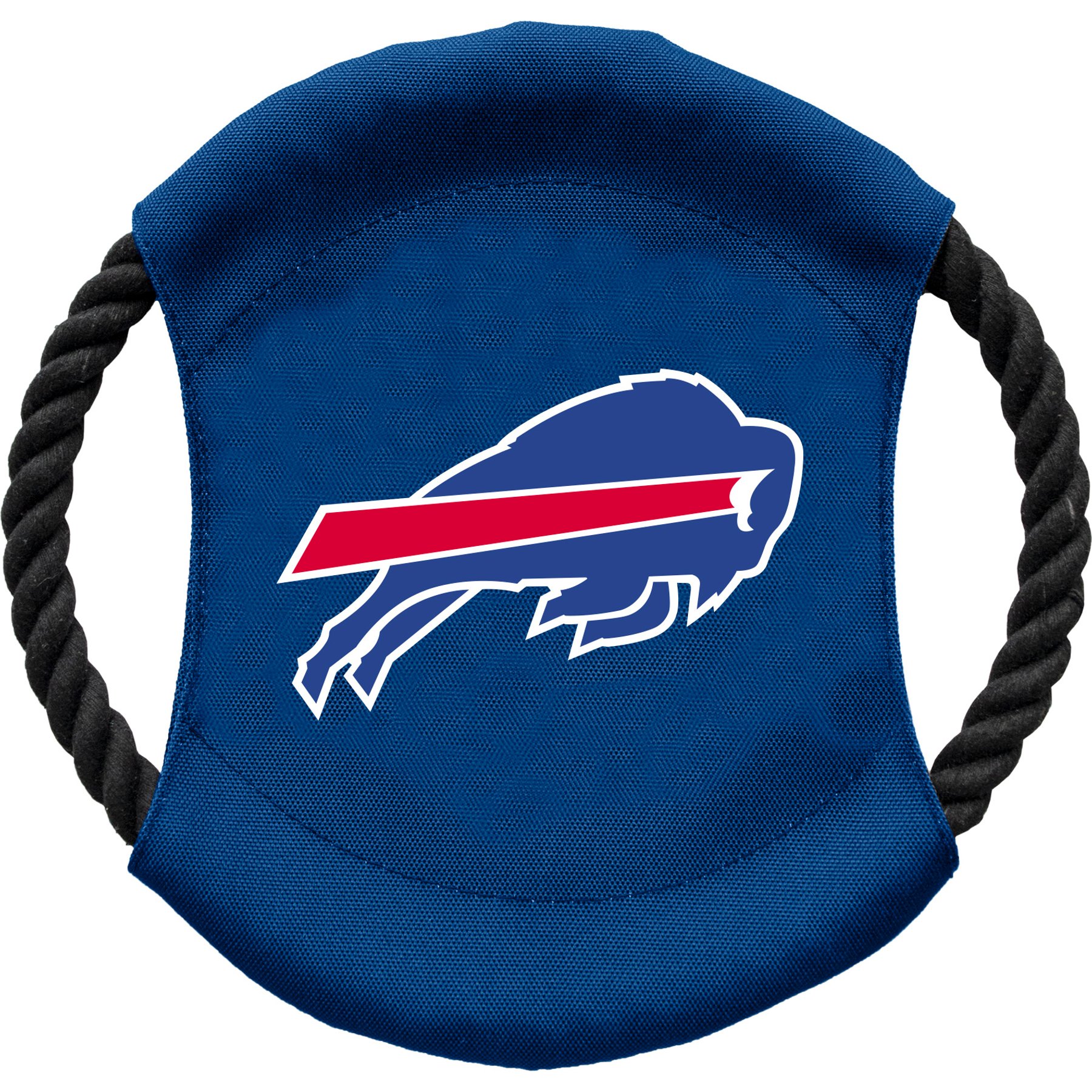 Littlearth NFL Flying Disc Dog Toy, Buffalo Bills