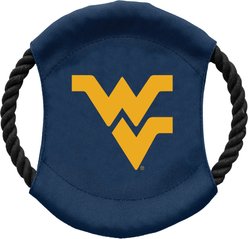 Littlearth NCAA Flying Disc Dog Toy, West Virginia Mountaineers slide 1 of 2