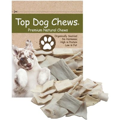 Top Dog Chews Top Dog Chews Natural Rawhide Chips, 1-lb bag