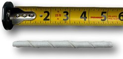 Top Dog Chews Rawhide Natural Twist Sticks Dog Treats, 100 count slide 2 of 7