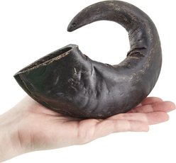 Top Dog Chews Natural Water Buffalo Bully Horns Dog Treats, 2 count slide 2 of 8