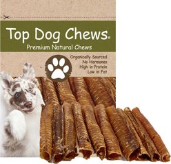 Top Dog Chews 12" Beef Trachea Dog Treats, 10 count