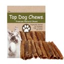 Top Dog Chews 12" Beef Trachea Dog Treats, 10 count