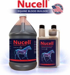 Nutra Cell Nucell Blood Builder Liquid Horse Supplement, 1-gal bottle slide 2 of 6