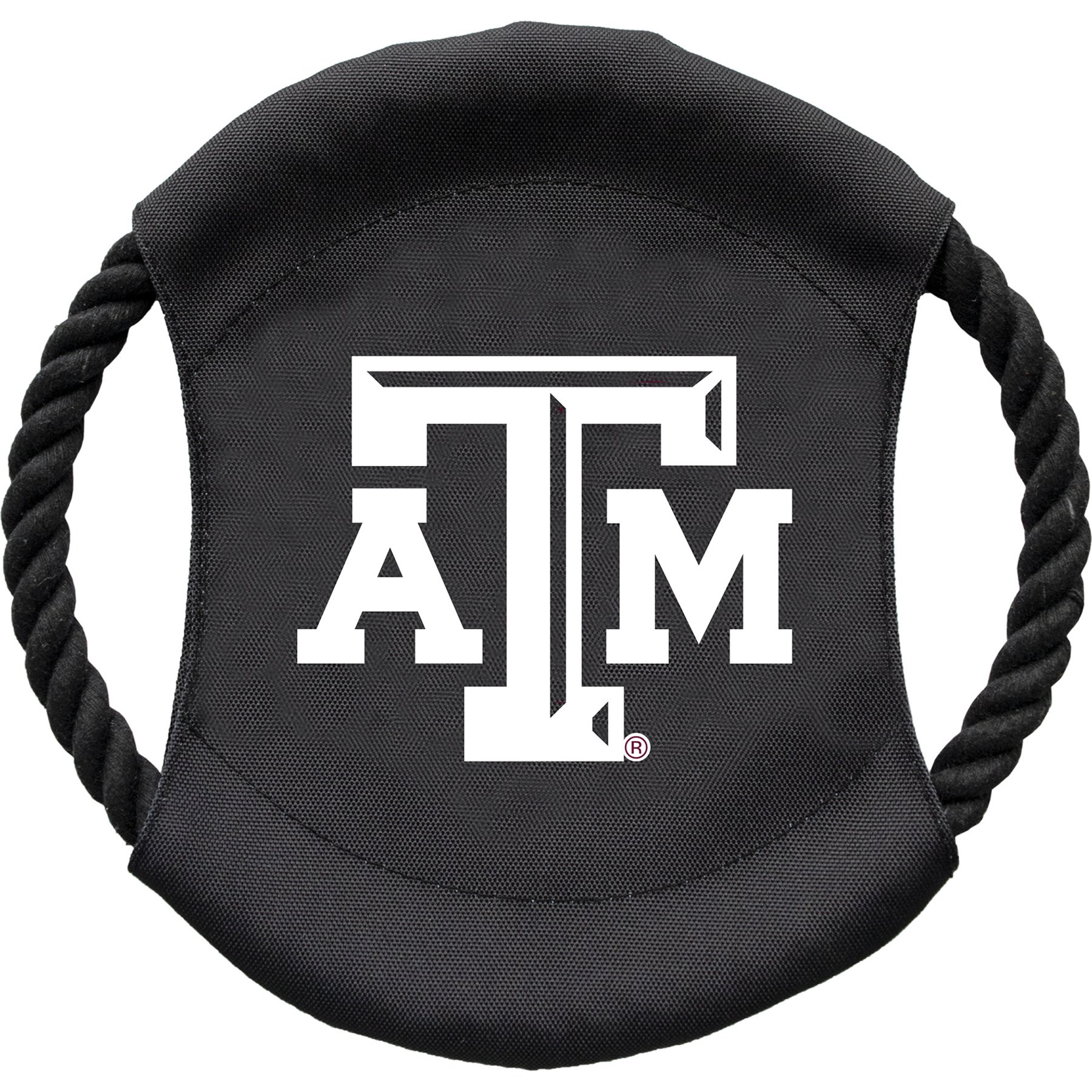 Littlearth NCAA Flying Disc Dog Toy, Texas A&M Aggies