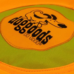 DogGoods Do Good Xtreme Flyer Outdoor Plush Dog Toy, Orange slide 2 of 8