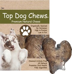 Top Dog Chews Premium All Natural Chews Meaty Beef Knuckle Slices Grain-Free Dog Treats, 3 count slide 1 of 5