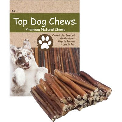 Top Dog Chews Top Dog Chews Premium 6" Bully Stick Dog Treats, 25 count