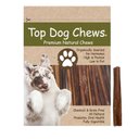Top Dog Chews Standard 6" Bully Stick Dog Treats, 12 count