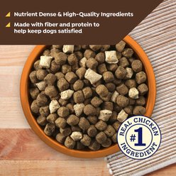 Nature's Recipe Freeze-Dried Blend Chicken, Barley & Brown Rice Dog Food, 10.5-lb bag slide 2 of 9