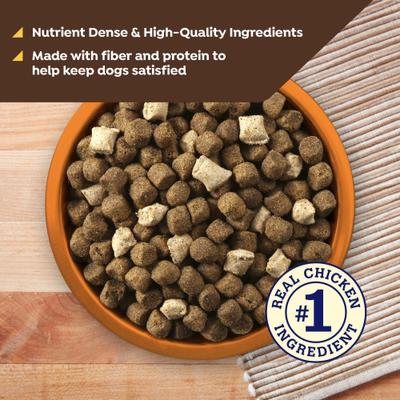 Show full view: Nature's Recipe Freeze-Dried Blend Chicken, Barley & Brown Rice Dog Food, 3.5-lb bag slide 5 of 11
