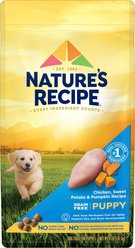 Nature's Recipe Grain-Free Puppy Chicken, Sweet Potato, & Pumpkin Recipe Dry Dog Food, 4-lb bag