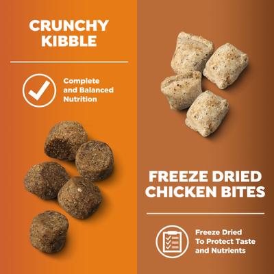 Show full view: Nature's Recipe Freeze-Dried Blend Chicken, Barley & Brown Rice Dog Food, 3.5-lb bag slide 4 of 11